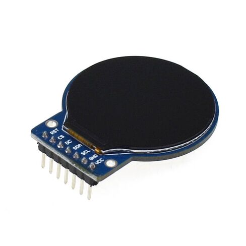 5 قطعة 1.28 بوصة مستديرة TFT شاشة الكريستال السائل RGB 240*240 GC9A01 سائق 4 سلك SPI واجهة 240x240 in Kuwait