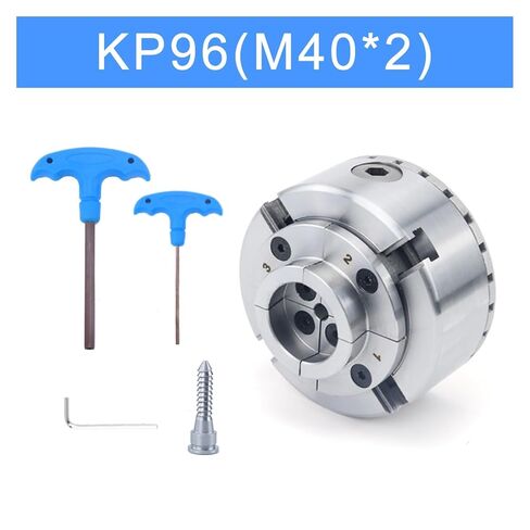محامل المخرطة، KP96 4-فك ظرف النجارة عالي الدقة لمخرطة الخشب 4 بوصة 100 مم خيط M33*3.5 M30*3.5 M40*2 لقط 8-60 مم(KP96) in Kuwait