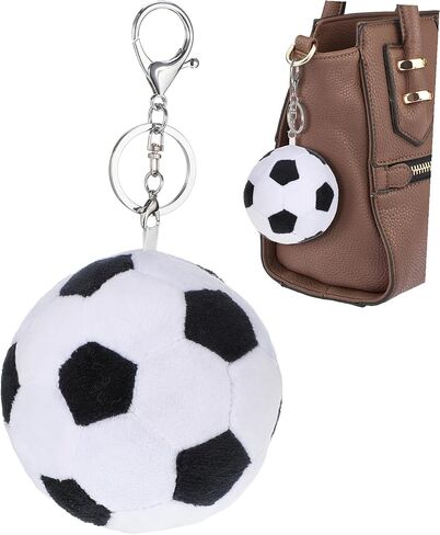2026 Soccer Ball Keychain Plush Bag Charm With Clip Football Keychain For Backpack, Keys & Luggage – Sports Merchandise Perfect Soccer Gift & Fan in Kuwait