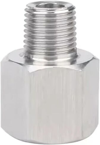 3/4 "BSPP أنثى الموضوع x M18 ذكر متري الموضوع الفولاذ المقاوم للصدأ تركيب أنابيب الضغط العالي in Kuwait