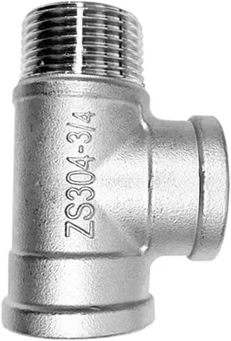 1/8 "1/4" 3/8 "1/2" 3/4 "1" BSPP خيط أنثى متساوي 304 الفولاذ المقاوم للصدأ نوع المحملة موصل تركيب الأنابيب ثلاثي الاتجاه (BSP1.2) in Kuwait