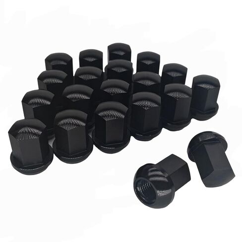 14x1.5 Lug Nuts Compatible with Porsche 911 928 968, 20pcs 14mmx1.5 Wheel Lug Nuts，Replace OE#99918200336 999-182-003-36, Black in Kuwait