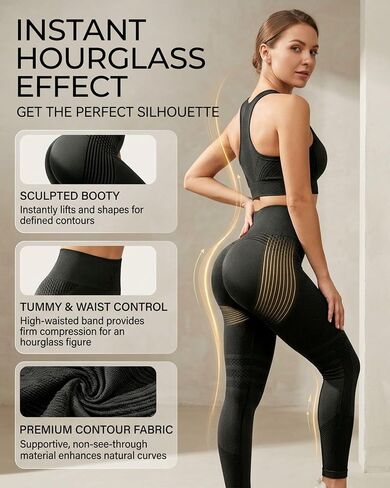 3D Anti Cellulite Metabolic Booster Compression Leggings Women High Waist Butt Lifting Slimming Gym Workout Legging in Kuwait