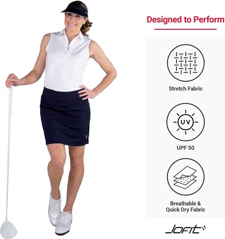 Jofit Apparel ملابس رياضية نسائية طويلة مينا سكورت للجولف والتنس in Kuwait
