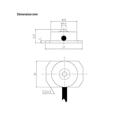 Pressure Sensor Button-Type Weight Transducer Force Measurement Probe Industrial Automatio 1Pcs(20KG) in Kuwait