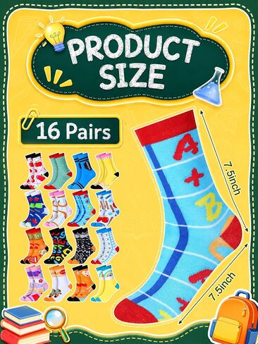 Glitopper 16 Pairs Juneteenth Socks Novelty African Flag Crew Socks Black Power Pride Gifts for Men Women in Saudi Arabia