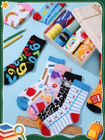 Glitopper 16 Pairs Juneteenth Socks Novelty African Flag Crew Socks Black Power Pride Gifts for Men Women in Saudi Arabia