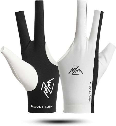 Billiard Pool Glove for Left Hand 3 Finger, Premium Ultra-Smooth Fabric, Breathable & Quick-Dry – Seamless, Snooker Cue Sport Glove Popular Sizes for Men & Women in Kuwait