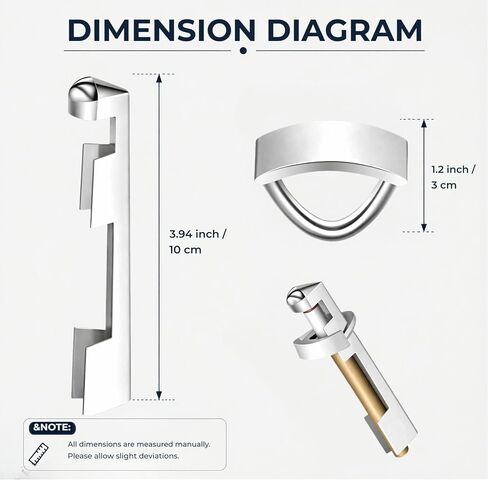 2 Sets Pool Cue Tips Replacement Kit, Stainless Steel Billiard Stick Repair Tool, Easy to Use Clamp Fastener, for Snooker, Professional Billiards Table Accessories in Kuwait