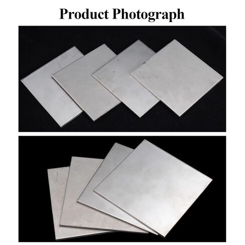 ورقة التيتانيوم 150 × 150 × 0.5 مم - 150 × 150 × 0.8 مم، Ta1 / Ta2 معدن التيتانيوم مناسب لصناعة الطيران (150 × 150 × 4 مم) in Kuwait