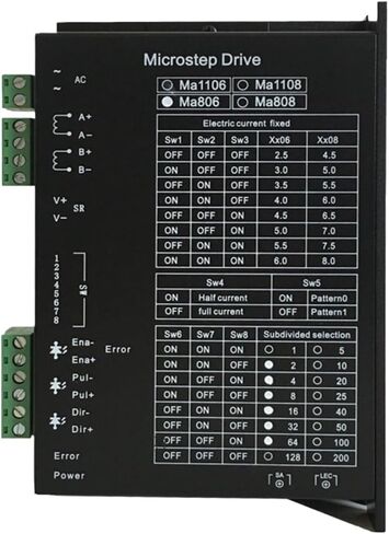 محرك متدرج MA806 تيار متردد 110 فولت، تيار 6 أمبير in Kuwait