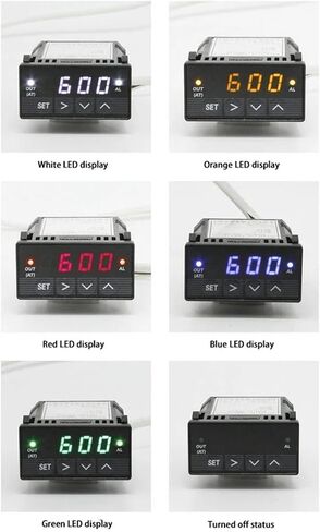 XMT-7100 وحدة تحكم في درجة الحرارة PID لآلة إسبرسو ترموستات شاشة ديجيتال 48*24 مللي متر (صندوق ألومنيوم فضي) in Kuwait