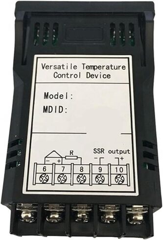 XMT-7100 وحدة تحكم في درجة الحرارة PID لآلة إسبرسو ترموستات شاشة ديجيتال 48*24 مللي متر (صندوق ألومنيوم فضي) in Kuwait