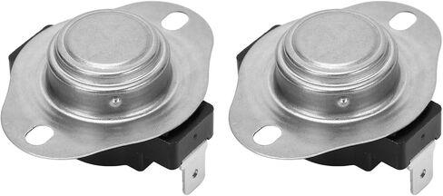 Thermostat Switch, 25A Sensitive Temperature Control Switch 250V Engineering Plastic Ceramic to Use for Motor Water Dispenser (110℃) in Kuwait