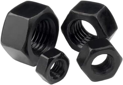 M16-5pcs Black Hexagonal Nut Screw Cap Insulated Locking in Kuwait