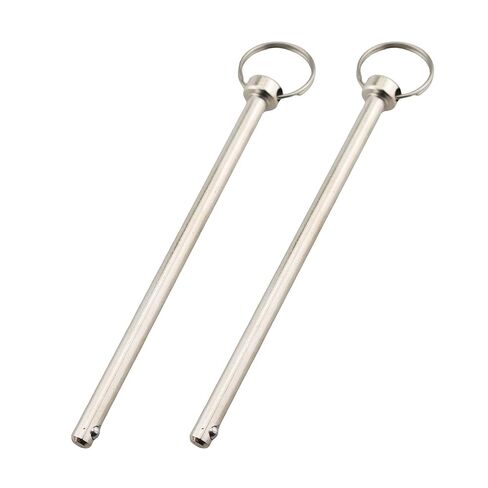 TAODAN 2PCS 1/4 Inch Diameter Marine Grade 316 Stainless Steel Long Quick Release Pin Suitable for Awnings Boat Top Support Poles Deck Hinge in Kuwait