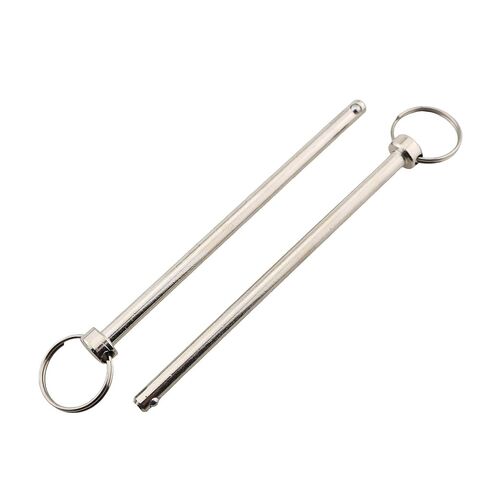 TAODAN 2PCS 1/4 Inch Diameter Marine Grade 316 Stainless Steel Long Quick Release Pin Suitable for Awnings Boat Top Support Poles Deck Hinge in Kuwait