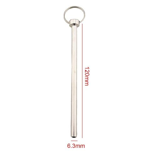 TAODAN 2PCS 1/4 Inch Diameter Marine Grade 316 Stainless Steel Long Quick Release Pin Suitable for Awnings Boat Top Support Poles Deck Hinge in Kuwait