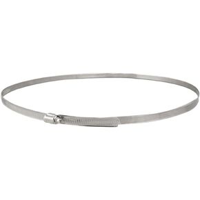 Aexit 36"-43" Stainless Bar & Pipe Clamps Steel Hoop Ring Worm Drive Hose Pipe Clamps Clamp Adjustable in Saudi Arabia