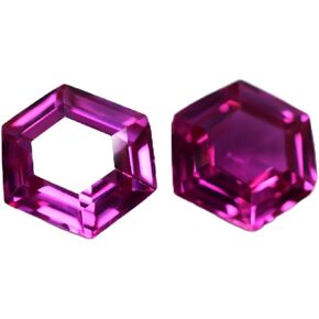Untreated 16 to 18 Ct CERTIFIED Natural FANCY CUT Pink SAPPHIRE Gemstone Pair in Kuwait