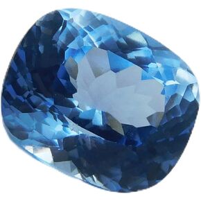 CERTIFIED 6.70 Ct Ceylon Blue Natural Rare Sapphire Loose Gemstone Cushion Shape in Kuwait