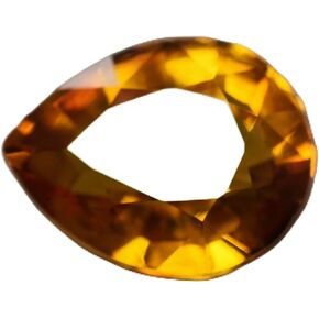 Excellent Quality 8.35 Ct Yellow SAPPHIRE Natural Gemstone Pear Cut CERTIFIED in Kuwait