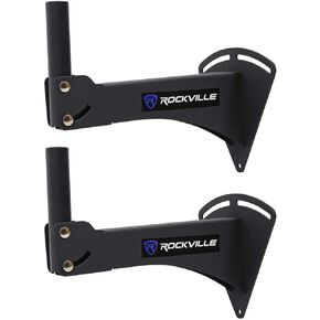 Pair Rockville Adjustable PA Wall Mount Brackets Compatible with Yamaha CBR12 Speakers in Kuwait