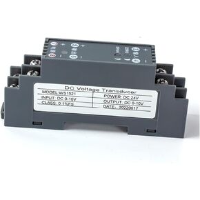 DC24V Industrial Current Voltage Signal Isolator 4-20mA 0-75mV Small Analog Signal Transmitter DC12V DC24V DC Signal Converter(0-10mA Out) in Kuwait