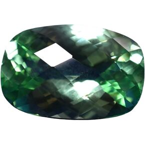 Ceylon Sapphire NATURAL 9.5 Ct CERTIFIED Gemstone Cushion Cut Bluish Green Ring in Kuwait