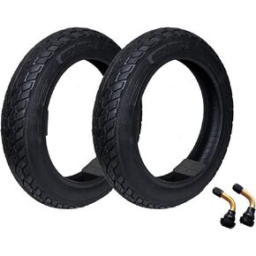 2 حزمة 14x2.50 إطار بدون أنبوب 2.50-10 60/100-10 إطار الدراجة الترابية مع 2 صمام ينبع يصلح للدراجات النارية سكوتر كهربائي، دراجة الترابية، دراجة أطفال Ebike الإطارات in Kuwait