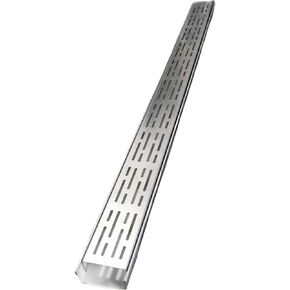 304 Stainless Steel Outdoor D Grate - 1m x 35mm x 30mm Rainwater Gutter for Garden, Balcony & Patio, Rust-Resistant Drainage Solution,A -1mX35mmX30mm in Kuwait