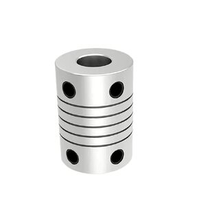 D19L25 3mm 4mm 5mm 8mm 6mm 6.35mm 10mm Flexible Coupler Aluminum Z Axis Stepper Motor Connector 1Pcs(30mm) in Kuwait