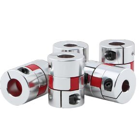 Couple 4/5/6/6.35/8/9.5/10/12mm Three Aluminum Jaws Flexible Shaft Stepper Motor and Ball Screw 4Pcs(17mm) in Kuwait