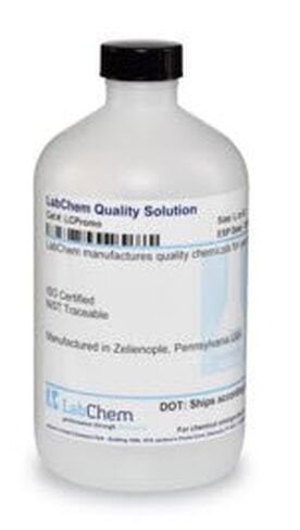 LabChem LC130001 كلوريد قياسي، 1000 جزء في المليون (1 مل = 1 مجم) (0.0282N)، حجم 500 مل in Kuwait