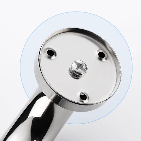 Stainless Steel Door Pull Handle - Chrome Commercial Push/Pull Armrest for Bathroom, Shower, Toilet, Wooden Cabinet, Cupboard - 100cm Gate Handle in Kuwait