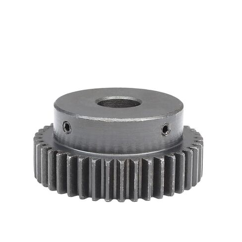 Spur Gear 1.5M 42T Pitch 4.71m Teeth Thickness 15 SC45#Carbon Steel Bore Size 8-30 1Pcs(17 mm,42T (Round Hole)) in Kuwait
