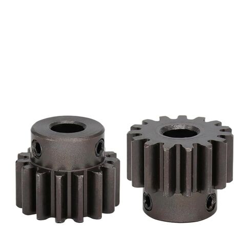 Spur Gear 1.5M-15T/16T SC45#Carbon Steel Inner Bore 5/6/6.35/7/8/10/12mm 1Pcs(10 mm,1.5M15T) in Kuwait