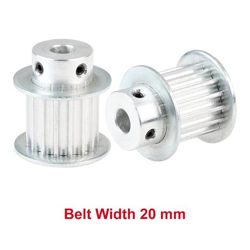 5M-18T Alloy Pulley Inner Bore 5/6/6.35/8/10/12/14 Mm Pulley Wheel Circular Tooth 1Pcs(12 mm,for Belt Width-25mm) in Kuwait