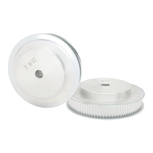 Pulley Wheel 5M-72T/75T/80T/90T/100T Bore Size 12mm Pitch 5.0 Alloy Width 20/25mm 1Pcs(5M-100T(Bore 16 mm),21 mm) in Kuwait