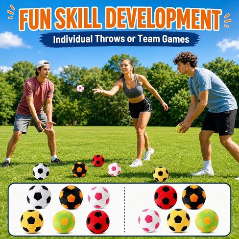 3 Sets of Hand‑Knitted Hacky Kick Sack Balls – Soft and Heavy Knitted Balls, Suitable for Outdoor Playing, Juggling and Coordination Training – Durable, for Adults or Beginners. in Kuwait