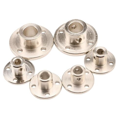 1pcs Guide Rigid Flange Coupling 3mm 3.17mm 4mm 5mm 6mm 6.35mm 7mm 8mm 10mm 11mm 12mm 14mm Motor Shaft Coupler Connector Shaft Sleeve(3.17MM bore) in Kuwait