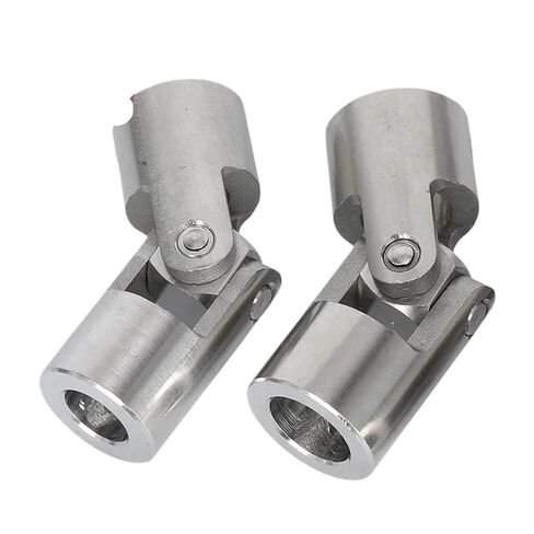 304 Steel Couplings D36L90 D1： 1/2 Inch- 1/8inch Key Way to D2： 1/2 Inch Hex Hole 30Pcs in Kuwait