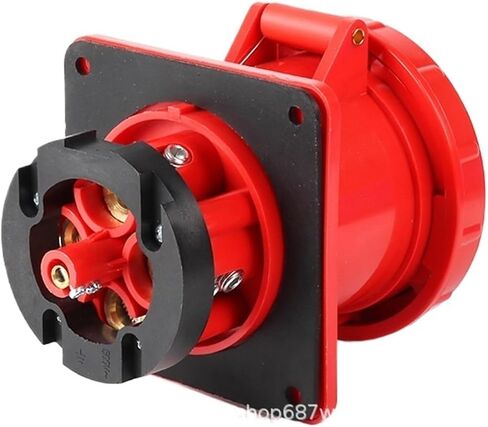 ZQ-344 Aviation Socket 4 Holes 125A4X125A Waterproof IP67 Concealed Direct Plug Industrial in Kuwait