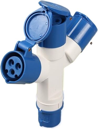 Waterproof Industrial Plug Socket one-to-Three Multi-Function Three-Way one in Three Out 3 core 32A1023(1023) in Kuwait