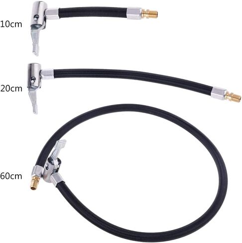 Flexible Tire For Extension Adapter Inflator Hose Adapter Locking Air & Release Pressure Adjus in Kuwait