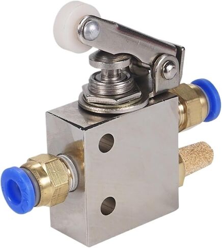 2 قطعة صمام TA-C2-31-P-34-C، 2 موضع، 3 اتجاهات، 1/8 بوصة داخلي، قطعة واحدة، 6 مم in Kuwait