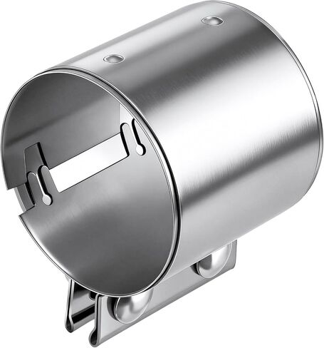 85mm Exhaust Clamp Stainless Steel Muffler Pipe clamp Tube Joint for Car Truck in Kuwait