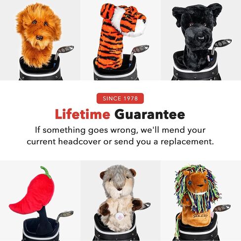 Daphne's Headcovers Chili Pepper Driver Headcover | Funny Golf Club Covers | Golf Head Covers for Drivers | Stylish Golf Club Head Covers | Golf Driver Covers | Men’s & Women’s Driver Headcover in Kuwait