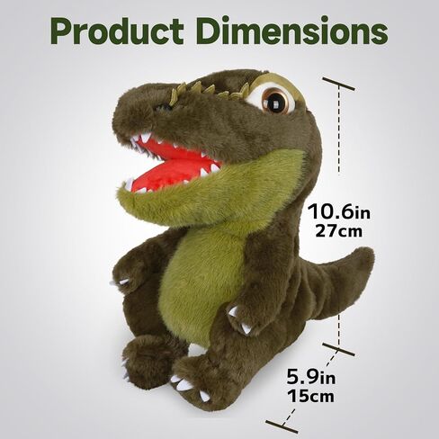 Craftsman Golf T-Rex Golf Headcover Funny Dinosaur Driver Cover Plush Animal Golf Club Cover for 460cc Drivers Unique Gift for Golfers Men Women in Kuwait