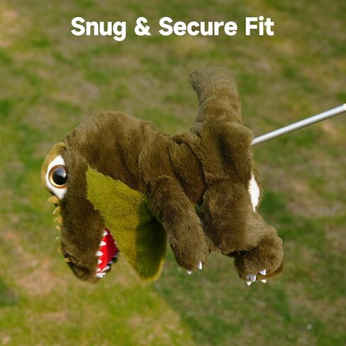 Craftsman Golf T-Rex Golf Headcover Funny Dinosaur Driver Cover Plush Animal Golf Club Cover for 460cc Drivers Unique Gift for Golfers Men Women in Kuwait